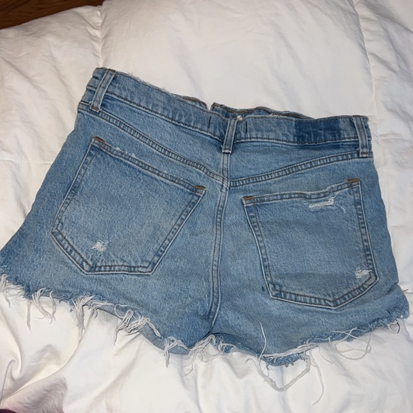 High Rise Mom Shorts - Picture 3 of 4